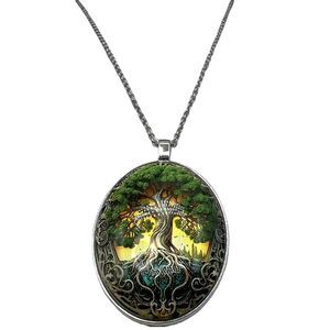 NEW Tree Of Life Pendant Metal Chain Necklace